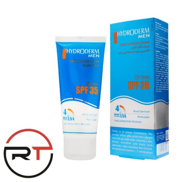 ضد آفتاب آقایان SPF35 فاقد چربی هیدرودرم 50 میلی - Image 2